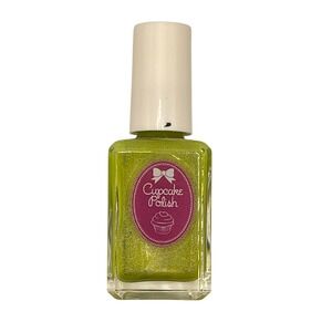 Cupcake Polish Indie Nail Lacquer 15 ML "Itsy Bitsy Teeny Bikini" Green Glitter